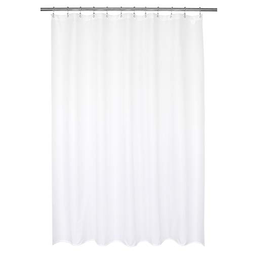 Liner Polyester Shower Curtain Satin Stripe mDesign Long 72/" x 84/"